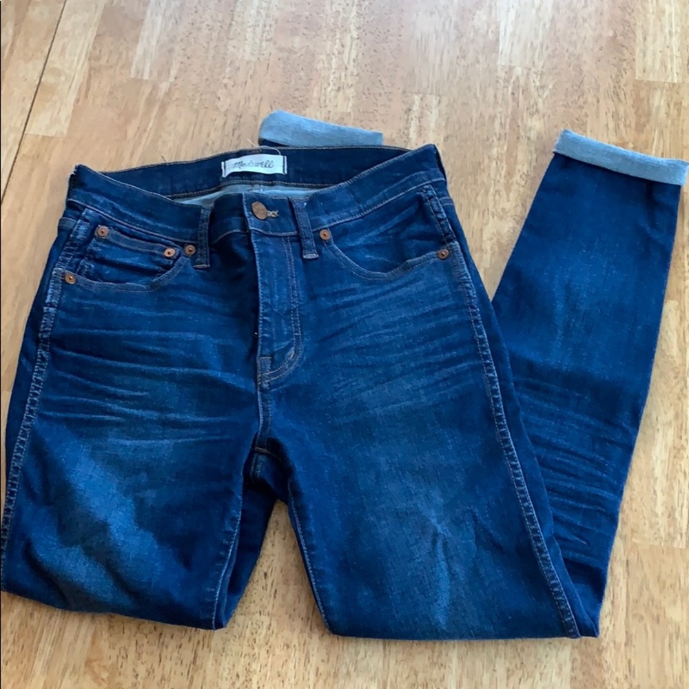 Madewell 9” High Riser Skinny Skinny Jeans